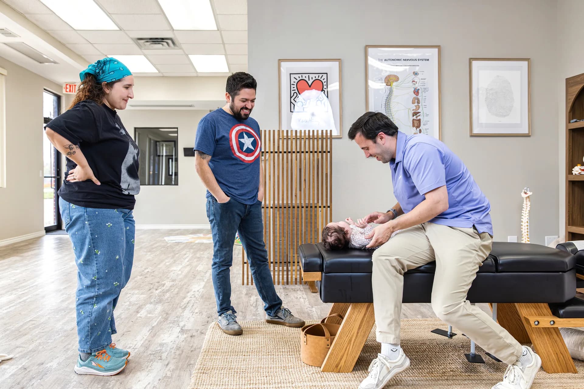 Patient care at Trinity Life Chiropractic — Pediatric Care