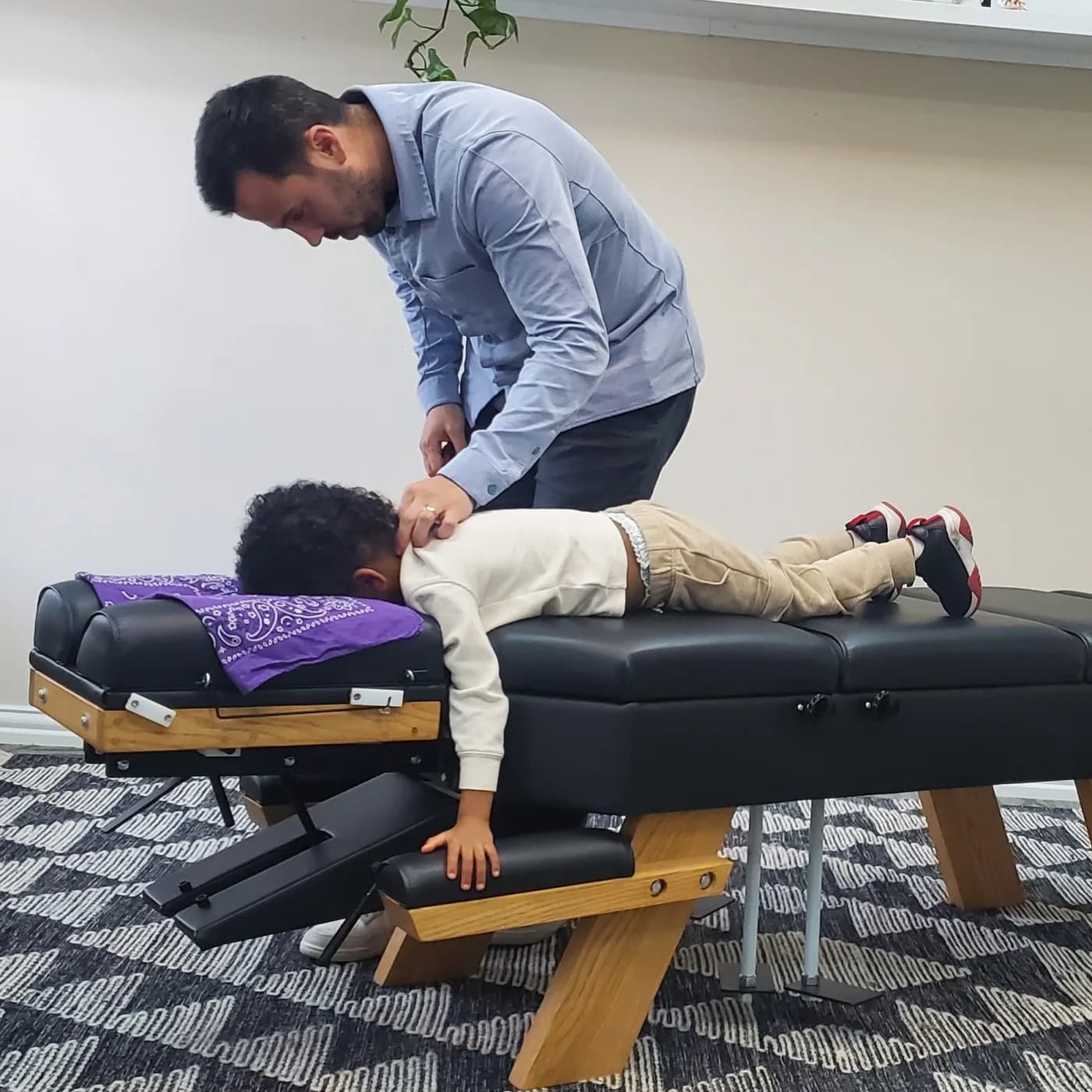 Pediatric chiropractic